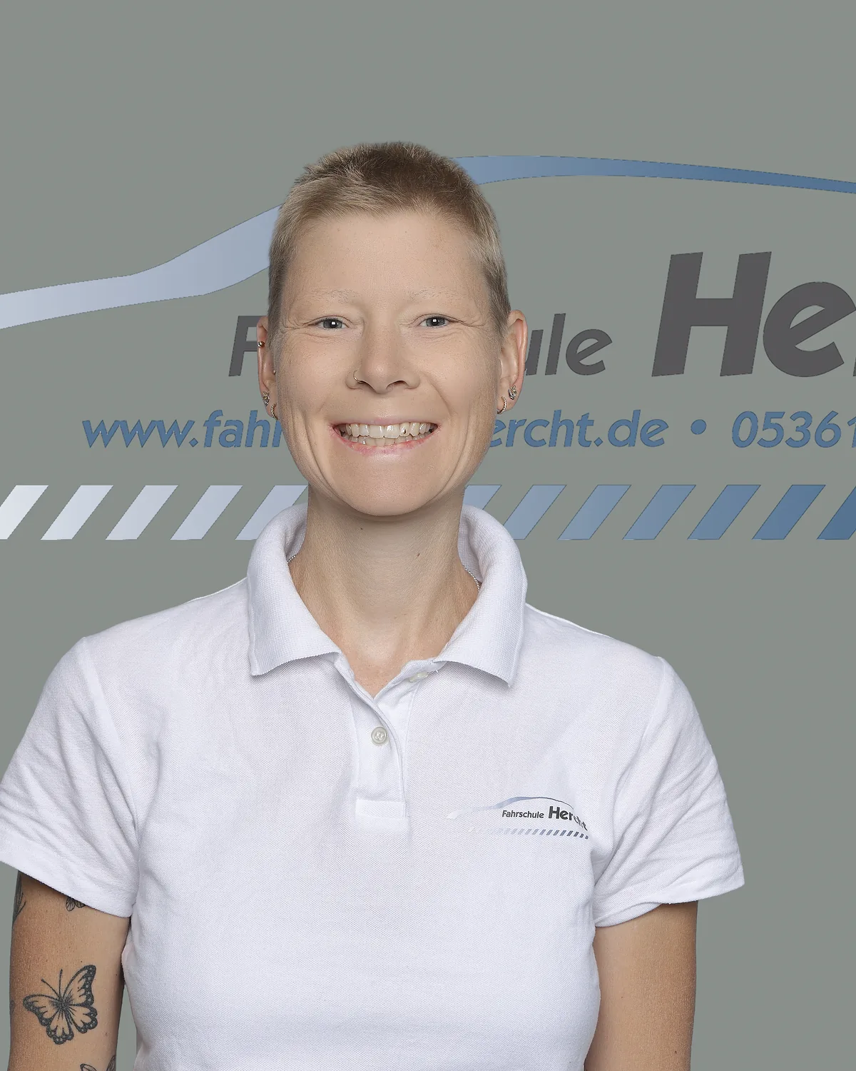 Fahrlehrerin Rebecca Lammel von der Fahrschule Hercht in Wolfsburg